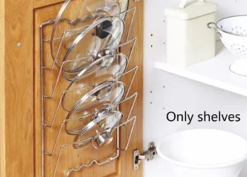 Maximize Kitchen Space with This Durable Stainless Steel Pot Lid Organizer Review