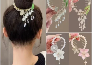 Elegant Tassel and Rhinestone Hair Clips for Stunning Everyday Style