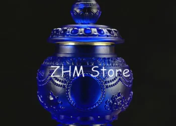 Discover the Powerful Blessings of the Tibetan Resin Eight Auspicious Symbol Bottle