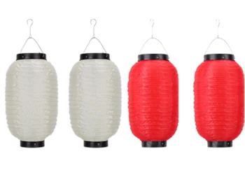 Enhance Party Ambiance with Durable Japanese Satin Lantern Cloth Decorations