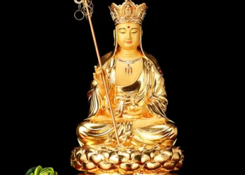 Discover the Powerful Benefits of the Ksitigarbha Copper Buddha for Wellness and Luck