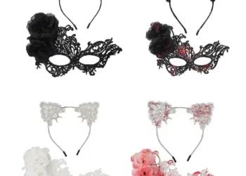 Top 2025 Halloween Masks with Stylish Cat Ear Hairbands for Unique Looks
