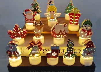 Create a Festive Holiday Atmosphere with This Bright Snowman LED Decoration