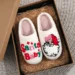 Cozy Up This Winter with Stylish Gingerbread Slippers for Couples